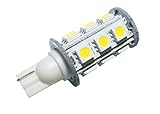 GRV T10 921 194 18-5050 SMD LED Bulb lamp Super Bright Warm White DC 12V Pack of 2