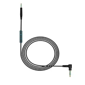 2.5mm to 3.5mm Audio Cable Inline Mic Remote Control Cord Compatible with Bose QuietComfort 25/35/QC25/QC35 Bose Oe2 oe2i Soundtrue Headphones