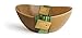 EcoSmart PolyFlax 7qt Serving Bowl, Brown, Recycled Plastic and Flax Husk, Made in the USA by Architec