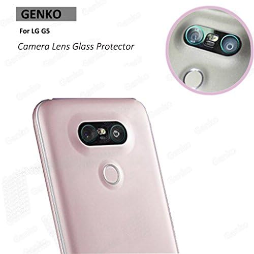 Genko-2 Packs High Definition Rear Camera Lens True Glass Protector For LG G5 H850 VS987 H820 LS992 H830 LS992 Camera Glass