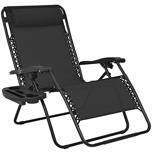 Patio Watcher Oversized Zero Gravity Chair Folding Recliner Chair with