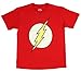 DC Comics The Flash Big Boys Glow Tee (Large, Red)