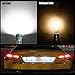 194 168 T10 COB W5W LED Bulb Non-Polarity Extremely Bright for Side Marker Turn Signal Blinker Map Door Parking iLights, 12V, White (Pack of 10pcs)