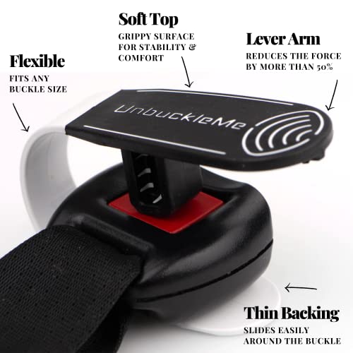 UnbuckleMe Car Seat Buckle Release Tool Easy Opener Aid for Arthritis
