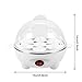 AIFUSI Steamer Egg Cooker/Boiler Electronic Egg Poacher, Rapid Egg Maker Scrambled Eggs with 7 Egg Capacity, Auto Shut off, White