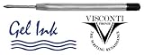 Visconti Refills Capless Gel 1.0mm Blue Broad Point Ballpoint Pen - V-A3817B