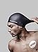 Msicyness Swim Cap for Men Women Silicone Swimming Hat for Adult Swimming Pool Laps Latex Rubber Reduce Water Intake Big Head Hair Guys Girl Bathing Cap