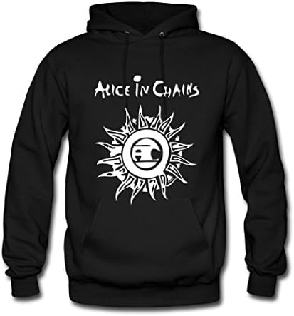 Alice in Chains Fashion Logo Hot Men's Hoodie Black