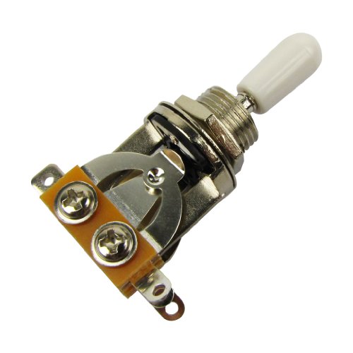IKN Switch 3 Way Toggle Switch Pickup Selector Switch White