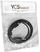 YCS basics 3 Foot 3.5mm Male to Male 4 Conductor Aux/Headphone Cable