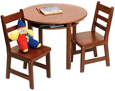 lipper childrens rectangular table and chair set