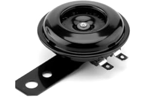 Chanoc Universal Waterproof Round Loud Horn Speaker 12V 1.5A for ATV Motorcycle