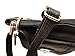 Concealed Carry Cross Body Leather Gun Purse with Slash Resistant Strap
