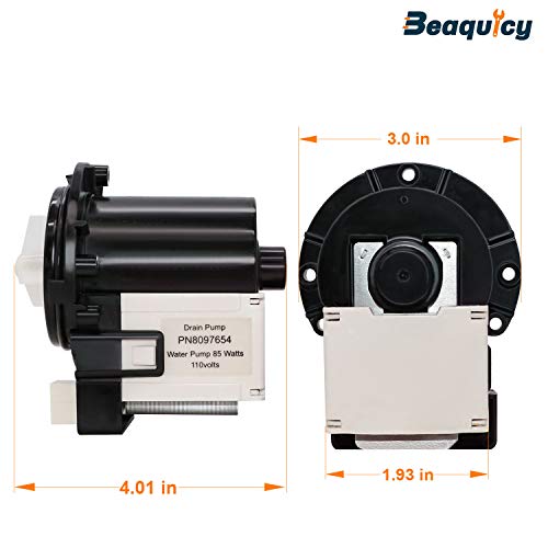 Replacement Drain Pump For LG Washers (CW/WD/WM Series) - 120V, 85W - HQRP Brand