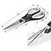 Ultra Sharp Multi-Purpose Kitchen Scissors, Premium Kitchen Shears Heavy Duty Stainless Steel Blades with Soft Grip Handles for Meat, Fish & Vegetables, Poultry Shears & Heavy Duty Scissors - by Zulay