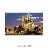 Homenon Latex Non-Woven Floor Mat Notre Dame