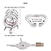 TERNENCE Stealth Convenient Lock Chastity Cage Device Ergonomic Design for Male SM Penis Exercise Sex Toys (40mm S Size)