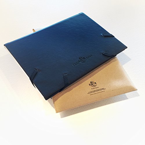 Field Artist 5 x 7 in. WATERCOLOR POCHETTE - Masters Series Box Set with 25 loose sheets of 300 gsm, cold press, acid-free, 100% recycled watercolor paper