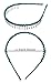 STHUAHE Unisex Multicolor Metal Teeth Comb Hair Hoop Hairband Headband Hair Accessories by Beauty hair (8 Color)