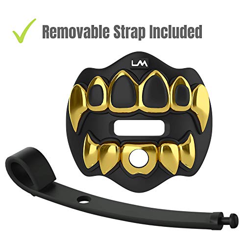 Loudmouth Football Mouth Guard 3D Chrome Grillz Adult & Youth Mouth