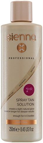 Sienna X Professional Salon High Intensity Express 1 Hour Tan 250ml - by Sienna X