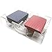 2 Deck Revolving Rotating Canasta Playing Card Tray, 2 Pack