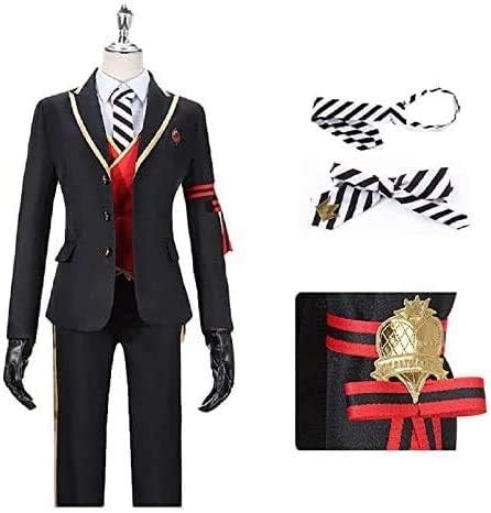 Amazon ツイステッドワンダーランド ツイステ コスプレ リドル ローズハートエース トラッポラデュース スペードトレイ クローバーケイト ダイヤモンド ハーツラビュル寮 制服 コスプレ衣装 Cosplay 変装 クリスマス アニメ イベント パーティ コスチューム変装