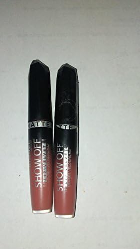 (PACK OF 2) RIMMEL APOCALIPS MATTE LIPSTICK VELVET,ATOMIC ROSE # 206 (PACK