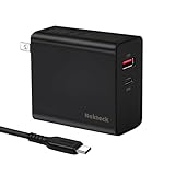 Nekteck USB-IF Certified Charger with 39W Type C Power Delivery & 12W USB-A Adapter for MacBook, New MacBook Pro, Pixel 2/ XL, PixelBook, Galaxy S9/ S9+/ S8, Nintendo Switch (USB-C 6ft Cable Included)