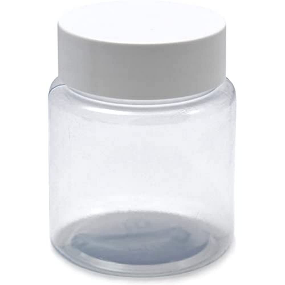 JM – High Topaz PVC Jar 50 ml White Lid – Pack of 30