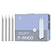 Tapered Candles - 80 Bulk Set of 6” Sticks - 5 Hours Clean, Long-Burning White Candlesticks - Dripless Unscented & Hand-Dipped Tall Candles for Dinners - White Taper Candles by PARNOO