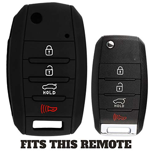 image for KeylessOption  KeyGuardz Keyless Entry Remote Car Key Fob Outer Shell 
