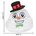 Farting Snowman Poop Toy - 7 Fun Fart Sounds, Xmas Poop Toys, Funny Dog Toy, Christmas Stocking Stuffers Kids Love, Poop Toy, Christmas Toys 2022, Gifts for Secret Santa, Poop Gifts 4x4.5