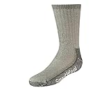 Smartwool Kid's Hiking Medium Crew, Sage/Black size L (Youth shoe size 3-6)