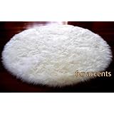 White fake fur rug White fake fur rug