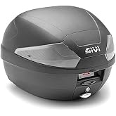 GIVI Monolock 29 Liter Top Case (TECH/Embossed Logo/Clear Lenses)