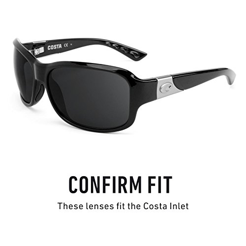 Revant Replacement Lenses for Costa Inlet Polarized Elite Winlock Brown