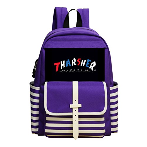 Boys &amp; Girls School Backpack Thrasher Children Student Shoulder Bag