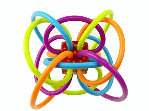 manhattan toy winkel rattle and sensory teether toy