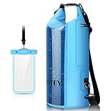 INTEY 10L Camping Gear Dry Bag Kayaking Waterproof Dry Bags for Camping & Traveling & Hiking with Waterproof Phone Bag 10L