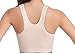 HENNY RUE Women's Front Zipper Closure Sports Bra Padded Workout Yoga Bras Pack of 2 Black/Nude XL