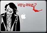 Joker Decal - Dark Knight Joker Macbook Air-pro 11 13 15 17 Stickers,decal...