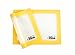 Artestia Premium Silicone Baking Mat, Non Stick Heat Resistant Liners for Cookie Sheets, Quarter Sheet Size, Set of 2 (Lemon Yellow)