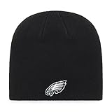 OTS NFL Philadelphia Eagles Beanie Knit Cap, Black, One Size