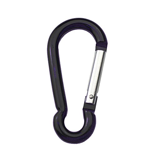 Swatom Aluminum Bottle Gourd Shaped Carabiner Clip 2/2.5/2.7/3.3 Inches Assorted Colors Spring Snap Hook Set Keyring Carabiners for Camping Traveling Hiking Keychains Outdoor(6Pack)