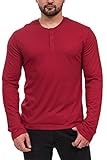 MTL-65602 Solid LS Henley -BRG/L