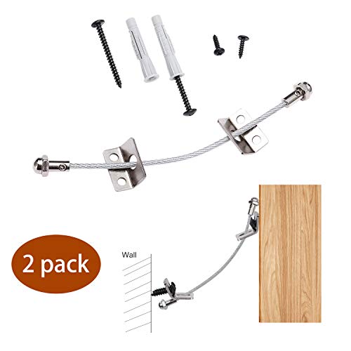 Anti Tip Strap Furniture Anchor Wall Stainless Steel Baby Proofing