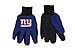 WinCraft boys NFL Two Tone football receiving gloves, Blue, New York Giants US