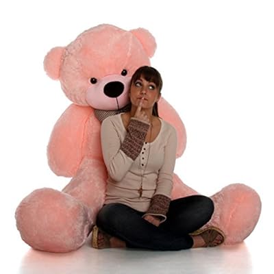 5-Foot Gigantic Plush Teddy Bear in Cotton Candy Zambia Ubuy