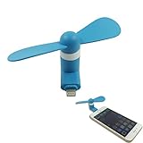 VIMVIP® 8Pin Mini Portable Dock Cool Cooler Rotating Fan for iPhone 6 / 6 Plus iPhone 5,Enjoy the Cool Anywhere and Anytime